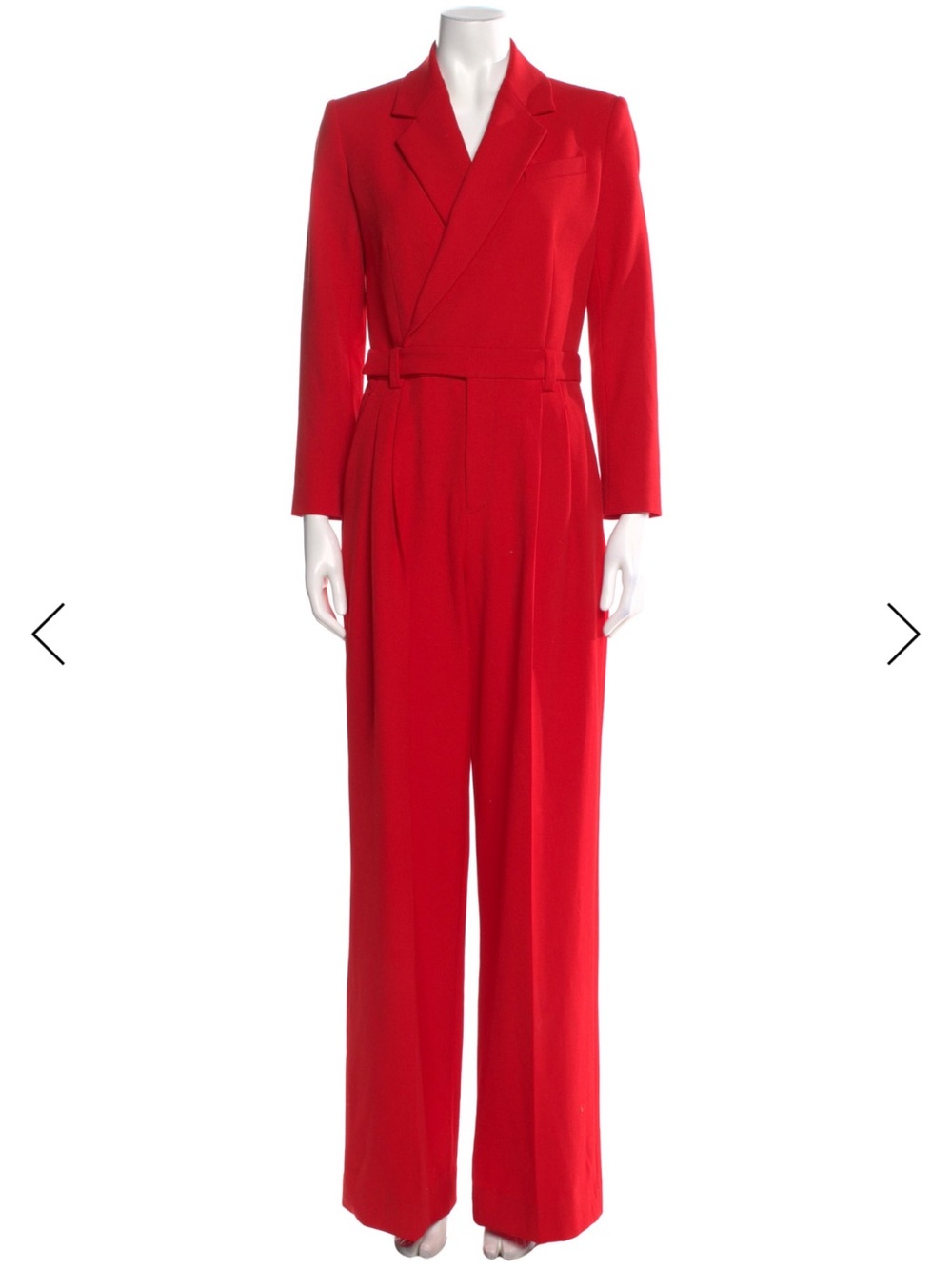 A.L.C. Red Cutout Jumpsuit Size 4